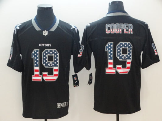 Men’s Dallas Cowboys Amari Cooper #19 Black Jersey
