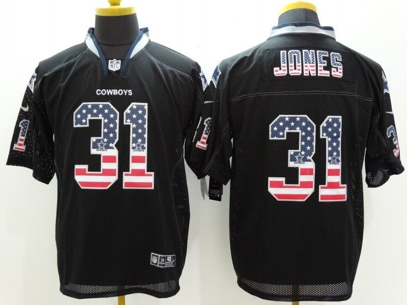 Men’s Dallas Cowboys Byron Jones #31 Black Jersey