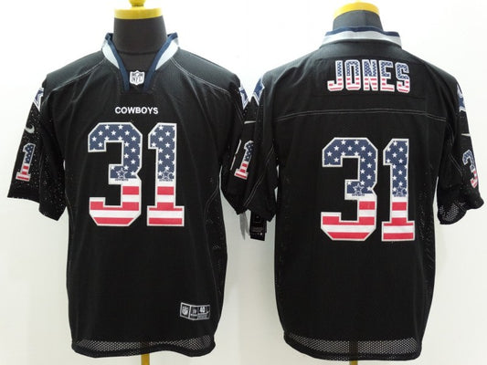 Men’s Dallas Cowboys Byron Jones #31 Black Jersey