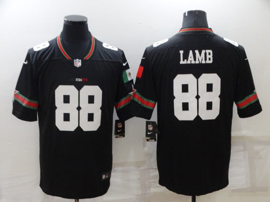 Men’s Dallas Cowboys CeeDee Lamb #88 Black Jersey