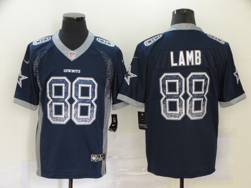 Men’s Dallas Cowboys CeeDee Lamb #88 Navy Jersey
