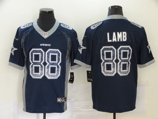 Men’s Dallas Cowboys CeeDee Lamb #88 Navy Jersey