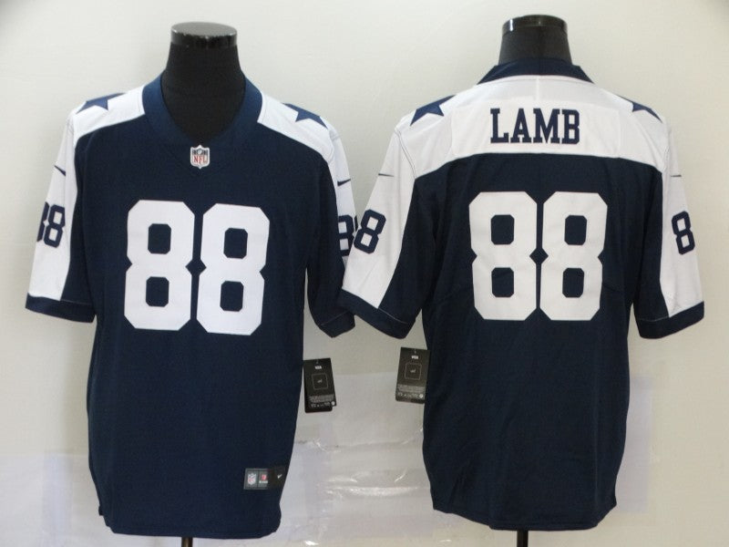 Men’s Dallas Cowboys CeeDee Lamb #88 Navy Jersey
