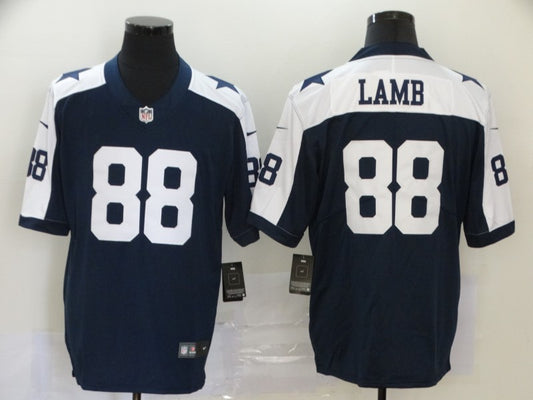 Men’s Dallas Cowboys CeeDee Lamb #88 Navy Jersey