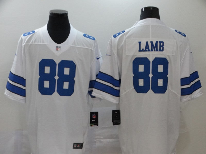Men’s Dallas Cowboys CeeDee Lamb #88 White Jersey