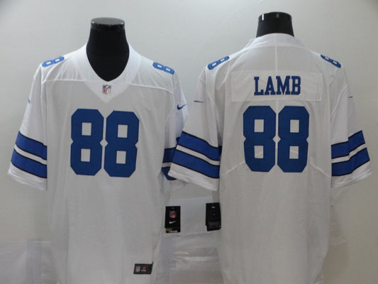 Men’s Dallas Cowboys CeeDee Lamb #88 White Jersey