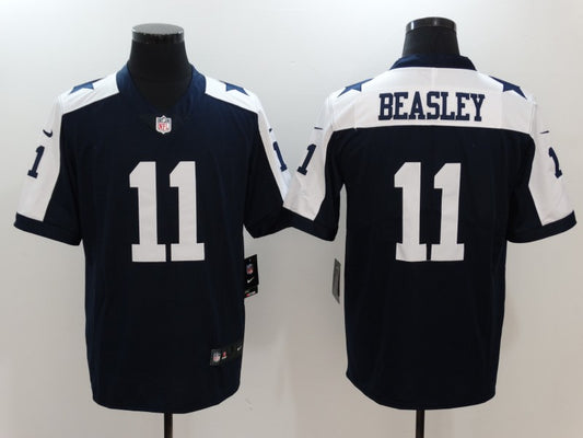Men’s Dallas Cowboys Cole Beasley #11 Navy Jersey