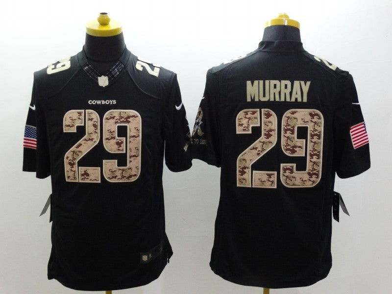 Men’s Dallas Cowboys DeMarco Murray #29 Black Jersey