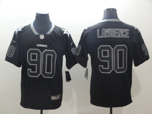 Men’s Dallas Cowboys DeMarcus Lawrence #90 Black Jersey