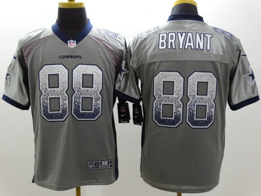Men’s Dallas Cowboys Dez Bryant #88 Gray Jersey
