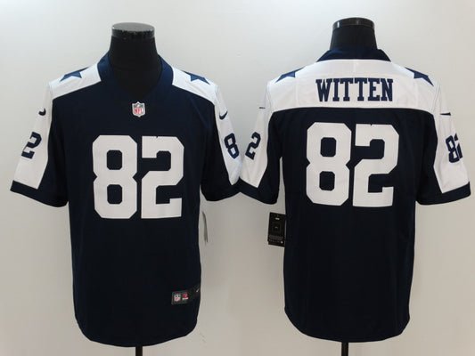 Men’s Dallas Cowboys Jason Witten #82 Navy Alternate Jersey