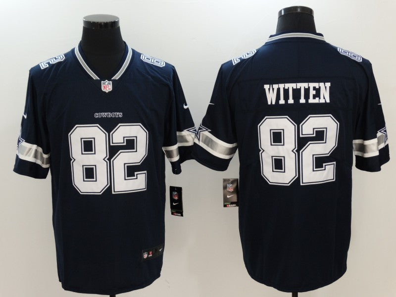 Men’s Dallas Cowboys Jason Witten #82 Navy Jersey