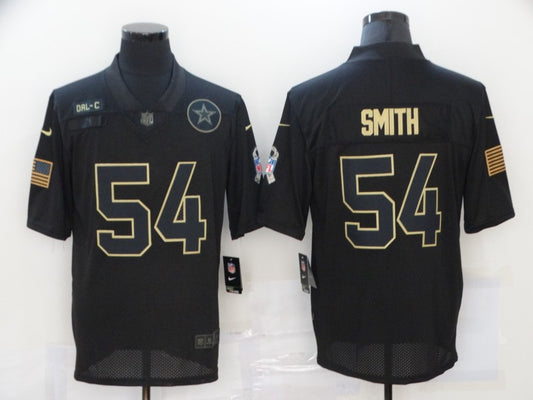 Men’s Dallas Cowboys Jaylon Smith #54 Black Jersey