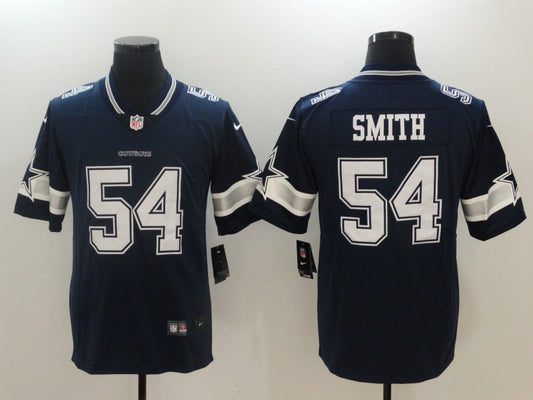Men’s Dallas Cowboys Jaylon Smith #54 Navy Jersey