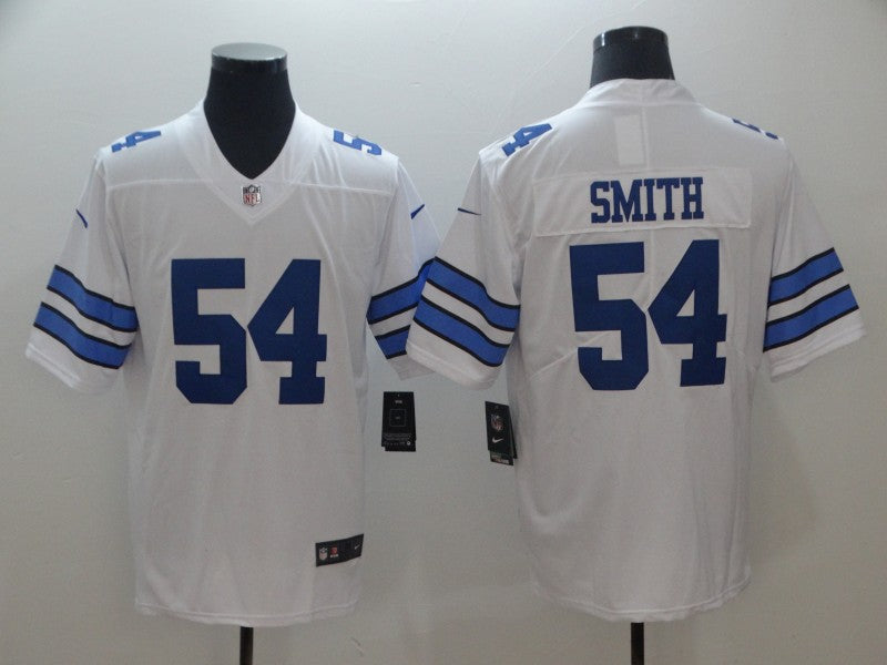 Men’s Dallas Cowboys Jaylon Smith #54 White Jersey