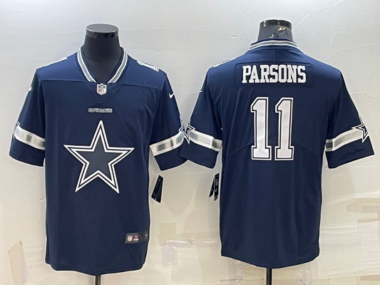Men’s Dallas Cowboys Micah Parsons #11 Navy Jersey
