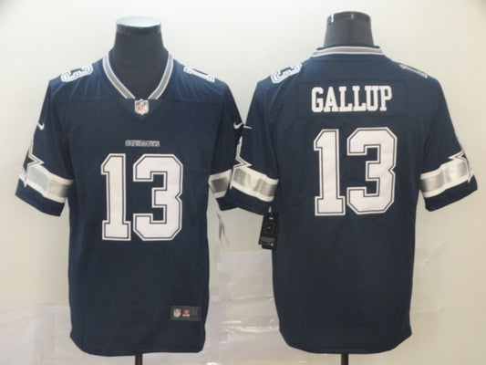 Men’s Dallas Cowboys Michael Gallup #13 Navy Jersey