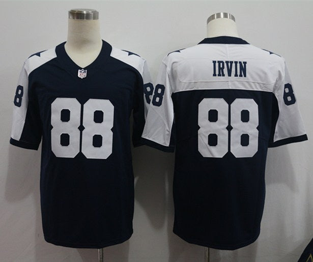 Men’s Dallas Cowboys Michael Irvin #88 Navy Alternate Jersey