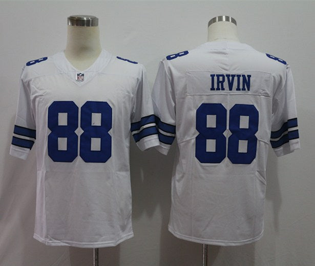 Men’s Dallas Cowboys Michael Irvin #88 White Jersey