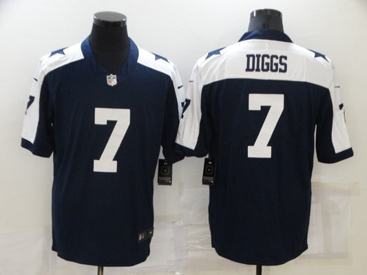 Men’s Dallas Cowboys Trevon Diggs #7 Navy Jersey
