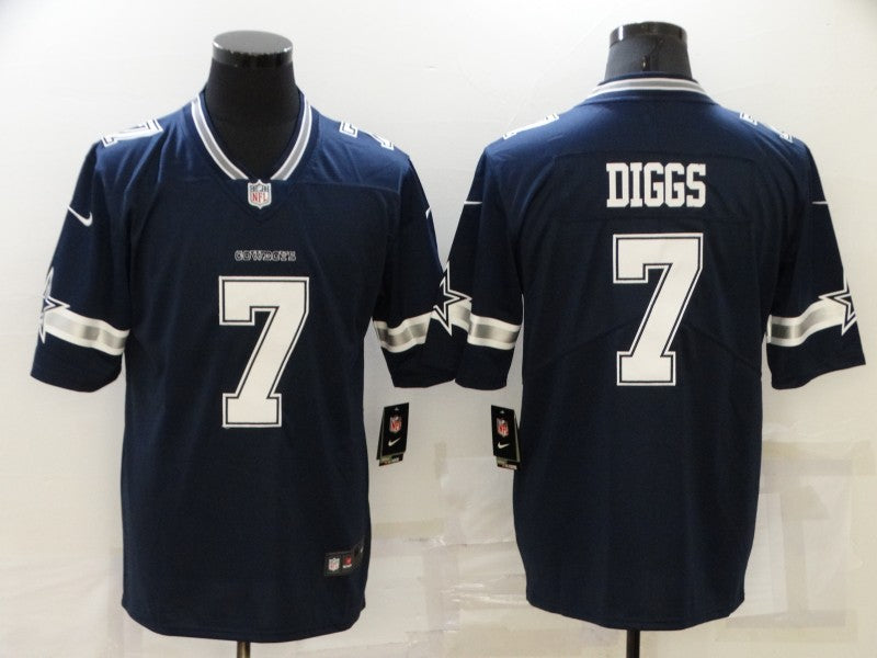 Men’s Dallas Cowboys Trevon Diggs #7 Navy Jersey