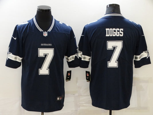 Men’s Dallas Cowboys Trevon Diggs #7 Navy Jersey