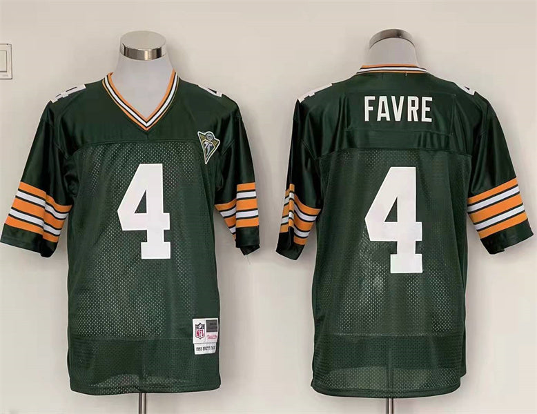 Men’s Green Bay Packers Brett Favre Mitchell & Ness Green Legacy Jersey