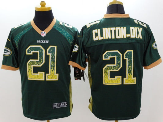 Men’s Green Bay Packers Ha Ha Clinton-Dix #21 Green Jersey