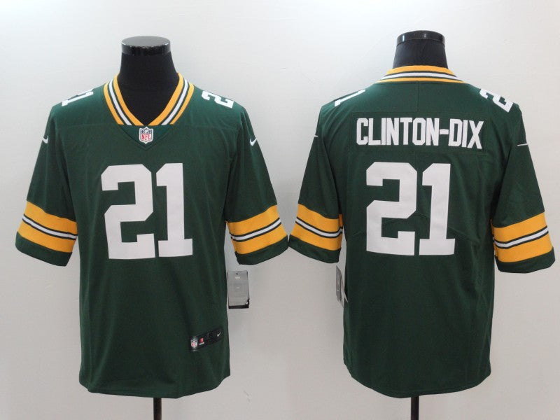 Men’s Green Bay Packers Ha Ha Clinton-Dix #21 Green Jersey