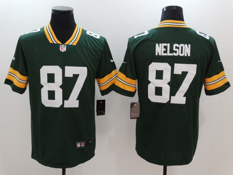Men’s Green Bay Packers Jordy Nelson #87 Green Jersey