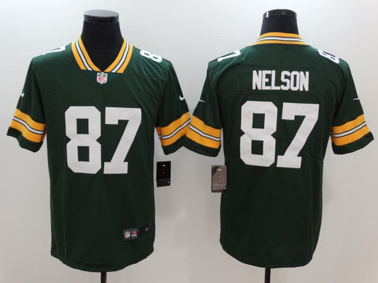Men’s Green Bay Packers Jordy Nelson #87 Green Jersey