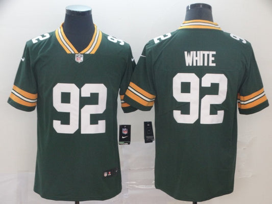 Men’s Green Bay Packers Reggie White #92 Green Jersey