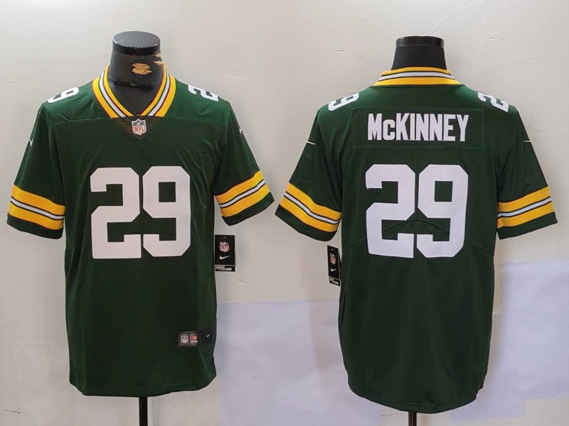 Men’s Green Bay Packers Xavier McKinney #29 Green Jersey