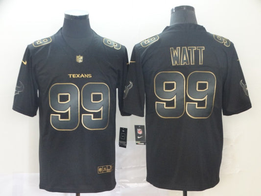 Men’s Houston Texans #99 J.J. Watt Black Jersey