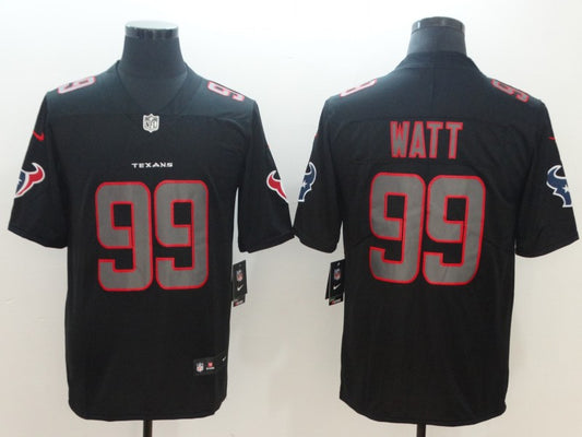 Men’s Houston Texans #99 J.J. Watt Black Jersey