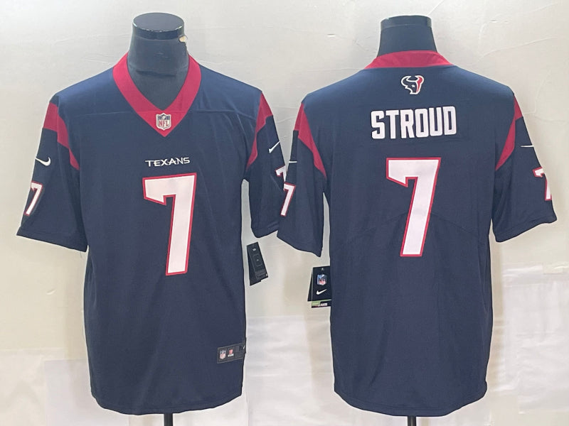 Men’s Houston Texans C.J. Stroud #7 Navy Jersey