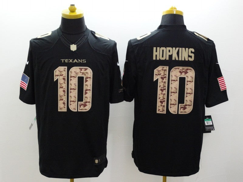 Men’s Houston Texans DeAndre Hopkins #10 Black Jersey