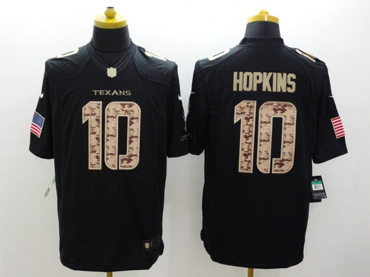 Men’s Houston Texans DeAndre Hopkins #10 Black Jersey
