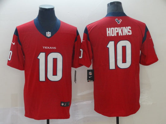 Men’s Houston Texans DeAndre Hopkins #10 Red Jersey