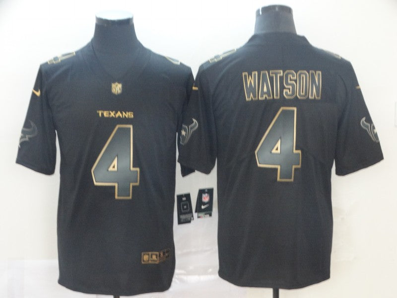 Men’s Houston Texans Deshaun Watson #4 Black Jersey