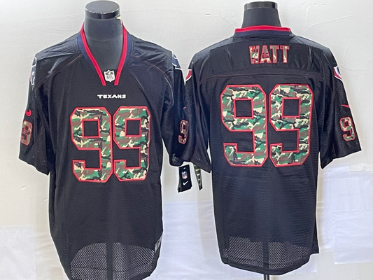 Men’s Houston Texans J.J. Watt #99 Black Jersey