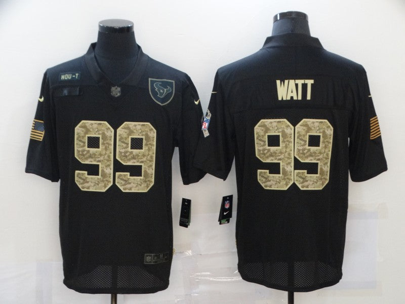 Men’s Houston Texans J.J. Watt #99 Black Jersey