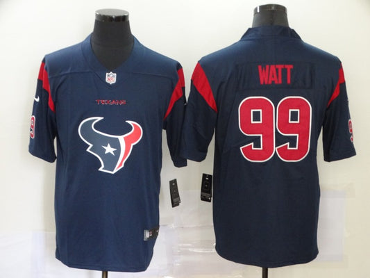 Men’s Houston Texans J.J. Watt #99 Navy Alternate Jersey