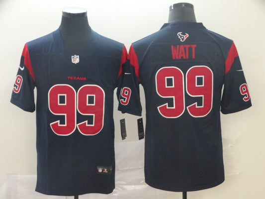 Men’s Houston Texans J.J. Watt #99 Navy Jersey