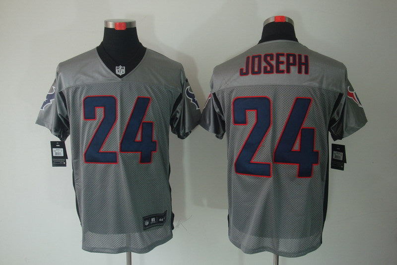 Men’s Houston Texans Johnathan Joseph #24 Gray Jersey