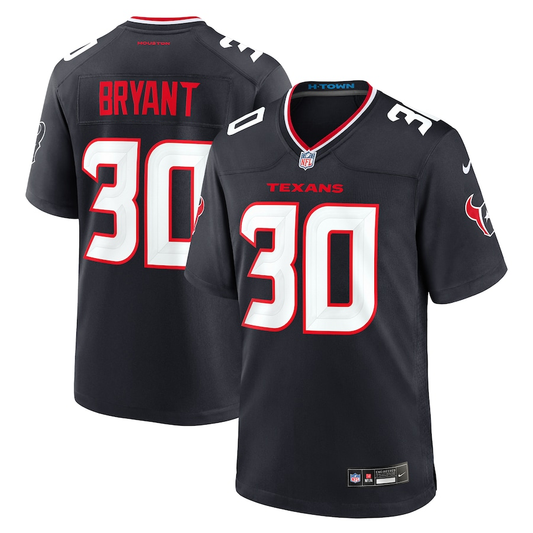 Men’s Houston Texans Myles Bryant #30 Navy Team Jersey