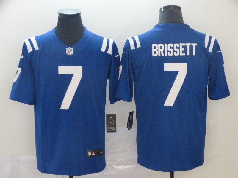 Men’s Indianapolis Colts Jacoby Brissett Blue Jersey