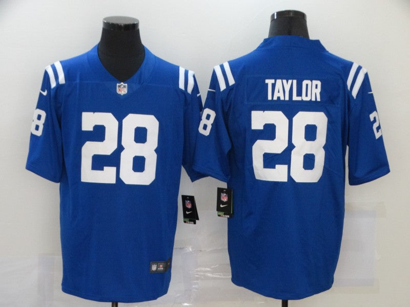 Men’s Indianapolis Colts Jonathan Taylor #28 Blue Jersey