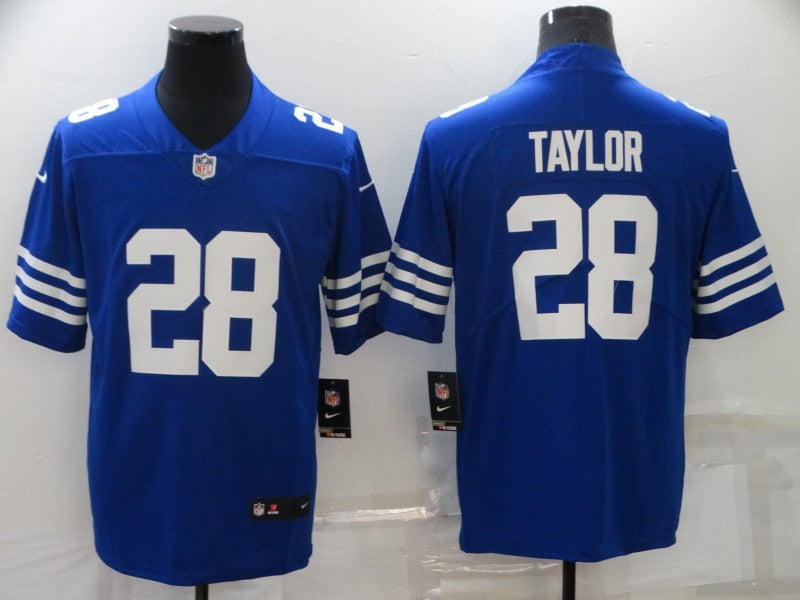 Men’s Indianapolis Colts Jonathan Taylor #28 Blue Jersey