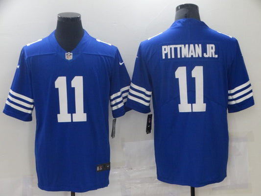 Men’s Indianapolis Colts Michael Pittman Jr. #11 Blue Jersey
